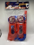 Marvel Spiderman Swim Set Mask ,snorkel & Pair Of Flippers Ages 3+. Fixed Price $12.99.