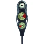 Scubapro 3-GAUGE Inline Diving Console With Pressure Gauge, Depth Gauge.... Fixed Price $493.39.