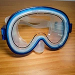 Deep See Vtg Dive Mask Tempered Glass Silicone Goggles Snorkle Molokai Blue. Fixed Price $8.99.