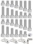 40 Pieces 1/4 Inch Camera Accessories Screws Mount Set For Tripo. Fixed Price $16.47.