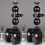 Qyxinc Cool Dual Ball Head Magic Arm Adapter Camera Clamp Mount Super. Fixed Price $16.56.