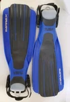 Tusa Imprex Open Heel Diving Fins Blue/black Fits Mens Shoe Sz 12/13 Adjustable. Fixed Price $27.00.