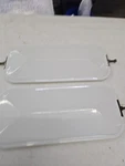 Velvac Brand West Coast Side Trailer Mirrors White Excellent Condition Vintage. Fixed Price $39.99.