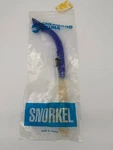 Sherwood Scuba Sabre Semi-dry Snorkel Blue/clear With Purge Valve & Flex Tube. Fixed Price $20.00.