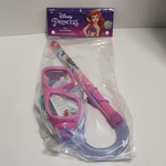 Disney Princess Ariel Snorkel Mask Set Youth 5+ Pink Purple Mpn 91040. Fixed Price $12.00.