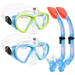 Acqces Kids Snorkel Set Ages 6-14 Dry Top Mask. Fixed Price $59.99.
