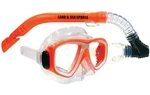 Reduced Land & Sea Clearwater Mask Snorkel Set Orange (610364). Fixed Price $42.01.