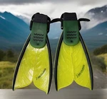 Nature's Wing Snorkel Set Whale's Tail Fins, Body Glove Mask With Bag Green Used. Fixed Price $28.95.
