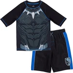 Marvel Toddler & Boys' Black Panther Costume Rash Guard Swim Trunks Set 2T-16. Fixed Price $29.95.