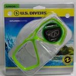 Aqua Lung U.s. Divers Acapulco Green Mask Swimming Snorkeling Junior 6+. Fixed Price $15.99.