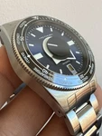 Automatic Watch Arethusa World Diver Admiral Sunburst Blue Ceramic Bezel BGW9. Fixed Price $290.00.