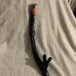 Exp Vision Dry Snorkel, Adult Dive Free Breath Diving Tube, Blk. Fixed Price $14.00.