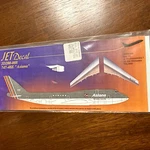 Jet Decals 200-008 1/200 Scale Boeing 747-48E Asiana Visit Korea Year 1994. Fixed Price $8.00.
