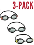 Bestway Hydro Swim Focus Goggles W/uv Protection Smoked Lens Youth 7+ 3PK+GWP. Fixed Price $13.99.