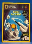 National Geographic Coin & Cards Magic Tricks Set Stem Toy By Blue Marble Kids.. Fixed Price $15.00.