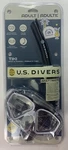New U.s. Divers Adult White/blk Tiki Swimming Mask Shatter Resistant - Wsnorkel. Fixed Price $17.49.