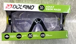 Dolfino Mask Black Ages 12+ Adult Impact Resistant, Latex Free, Custom Fit. Fixed Price $7.95.