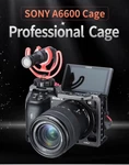 Uurig C-A6600 Vlog Camera Cage For Sony A6600, Cold Shoe Mount Extension. Fixed Price $40.99.