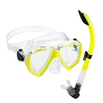 Phantom Scuba Snorkeling Mask, Dry Snorkel, Diving Set + Carry Bag. Fixed Price $19.99.