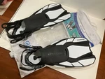 Guardian Monterey Adult Compact Fins Size Sm Med 4-8.5 Marine Grade Gear. Fixed Price $14.95.