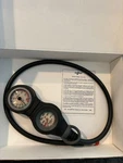 Suunto Analog Combo, 754400 Scuba Pressure/depth Gauge Console. New In Box!. Fixed Price $159.00.