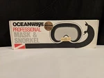 Vintage Oceanways Professional Explorer Ii Mask & Snorkel Orig Box Size Med-lg. Fixed Price $19.99.