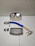 Scubamax Navigator -3.5 Dive Mask Goggles & Seal Dry Pro Ii Snorkel. Fixed Price $20.98.