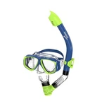 Speedo Junior Reefscout Mask & Snorkel Set Blue/green: Ages 6-14. Fixed Price $18.99.