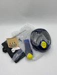 Zeeporte Adult Size S/m Black Blue Dive Full Face Mask For Snorkeling. Fixed Price $17.41.