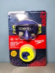 Speedo Adult Lightweight Travel Friendly Mask & Snorkel Set In Blue New Sealed. Fixed Price $27.95.