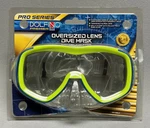 Dolfino Premier Pro Series Oversized Lens Dive Mask Tempered Glass Aqua CM-5517. Fixed Price $19.99.
