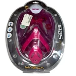 Seac Magica Full Face Snorkeling Mask White Pink S/m Adult Youth New. Fixed Price $26.97.