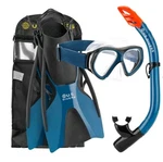 New U.s. Divers Playa Adult Snorkel Set Blue Size S/m 4.5-8.5 Women 5.5-9.5. Fixed Price $39.99.