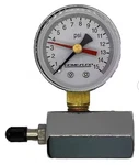 Home-flex 15 Psi Pressure Test Gauge 3/4 Fip Threads Schrader Valve, 11-801-007. Fixed Price $14.20.