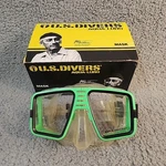 Us Divers Aqua Lung Hawaii 4 Scuba Diving Snorkeling Mask Neon Green W/ Box. Fixed Price $54.95.