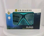 U.s. Divers, Playa Adult Snorkel Mask - Teal New In Box Anti Fog. Fixed Price $15.00.