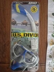 Avila Lx - Us Divers Snorkeling Mask & Set New. Fixed Price $30.00.