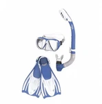 Speedo Adult L/xl Mask Snorkel & Fin Set Blue/white Comfortable Performance New. Fixed Price $38.88.