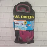 Us Divers Junior Snorkeling Set Ages 6+ Goggles & Fins Size L/xl 1-4. Fixed Price $27.00.