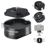 Fomozer JF-Q2S Arca Type Camera Qucik Release Plate Kit, With Black. Fixed Price $26.05.
