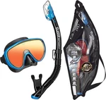 Tusa Serene Adult Mirror Black Series Mask And Snorkel Combo. Fixed Price $90.00.