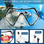 Zeeporte Snorkel Set Adults Panoramic Anti-fog Mask Fins Dry. Fixed Price $53.59.