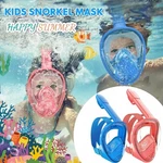 Kids Full Face Snorkeling Mask Anti-fog Anti-leakage W/ Camera Mount. Fixed Price $15.99.