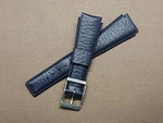 Gent's Vintage Nos 1960'S Blue 19MM Pvc? Padded & Stitched Divers Watch Band. Fixed Price $29.95.