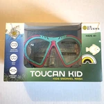 U.s. Divers Toucan Kids Snorkel Mask Shatter Resistant Age 4+ Pink & Blue. Fixed Price $8.99.