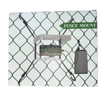 Matare Cell Phone Fence Mount With Shade Silver Outdoor Sports Recording Holder. Fixed Price $27.97.