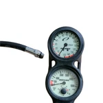 Oceanic 3 Gauge Scuba Dive Depth, Compass - Used. Fixed Price $120.00.