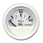 Faria Dress White 2" Oil Pressure Gauge 80 Psi GP9573 #13102. Fixed Price $39.83.