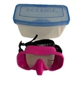 Oceanic Shadow Mask Pink Scuba Diving Snorkeling Dive Swim Neo Strap New. Fixed Price $85.00.