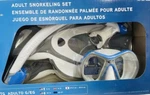 Oceanic Adult Snorkeling Kit Snorkel, Visor Flippers Bag Sz /xl New 5PICES Set. Fixed Price $27.95.